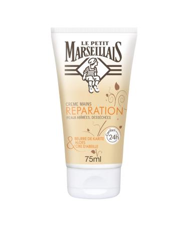Le petit marseillais repair hand cream for damaged and dry skin shea butter aloe and beeswax - 1 tube with 75 ml 75 ml (1 -pack) 1 x tube - Buy Online on GoSupps.com