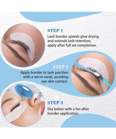 Buy KevKev 20ml Lash Bonder - Super Accelerator for Eyelash Extensions Professional Adhesive Sealer Extend Retention Reduce Fumes Water & Oil Proof - Buy Online on GoSupps.com