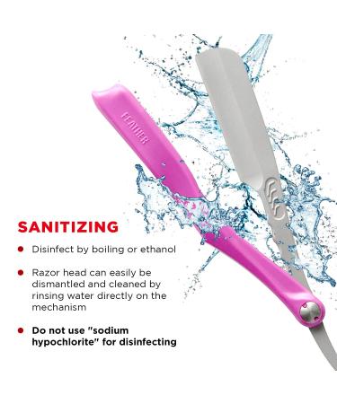 Feather SS Folding Handle Razor - Black | Premium International Shipping Available - Buy Online on GoSupps.com