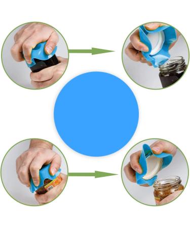 4-in-1 Glass Opener | 5-in-1 Silicone Bottle Opener Set - Anti-Slip Kitchen & Camping Gadget - Buy Online on GoSupps.com