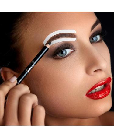 Healeved 12 Sheets Eyebrow Stencil Kit Brow Stickers Eyebrow Stencils Disposable Eyebrow Tape Adhesive Eyebrow Template - Buy Online on GoSupps.com