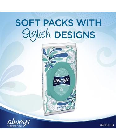 Always Fresh & Clean Feminine Wipes - 32 Count (Pack of 6) | Gentle and Convenient Hygiene Solution - Buy Online on GoSupps.com