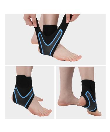 Kktongxi Neuben Fusswickel for Plantar Fasciitis Relief - Flexible Ankle Compression Wrap for Men & Women - Black (M) - Buy Online on GoSupps.com