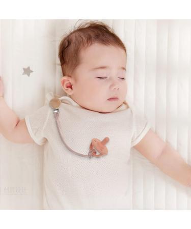 Silicone Dummy Clip Pacifier Holder for Baby Girls and Boys - Hunter Green+Misty Jade - Buy Online on GoSupps.com