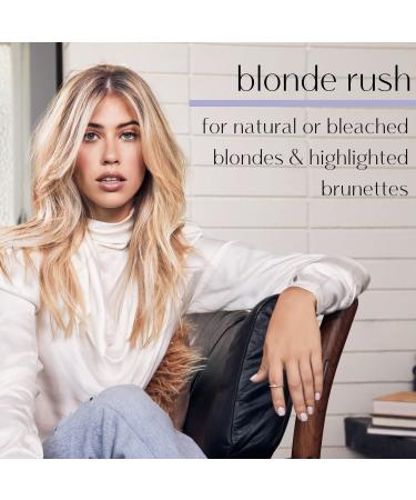 Prive Blonde Rush Shampoo Purple for No Yellow Brass Off & Damage Repair for Highlighted Bleached Blondes (16 oz - Buy Online on GoSupps.com