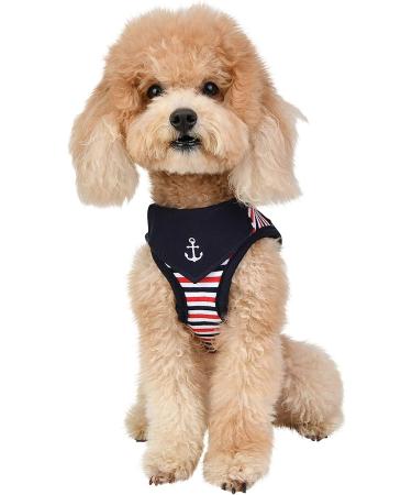 Puppia Seaman Harness B Navy Size Large - Buy Online on GoSupps.com