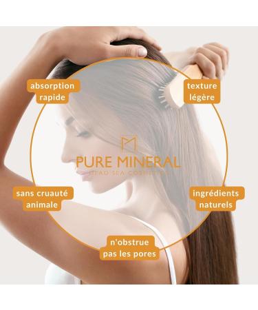 Pure Mineral - Coconut Oil Hair Mask - Intensive Treatment for Dry Hair - Nourishing and Revitalizing - No Sulfates Parabens Petrolates - 350 ml - Buy Online on GoSupps.com