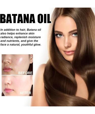 Organic Batana Oil for Healthy Hair Promotes Hair Well-being for Men and Women Improves Smoother Hair Oil 60ml Gift for Christmas (1 Piece) - Buy Online on GoSupps.com