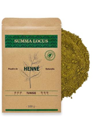Henna (Lawsonia inermis) fine powder hair coloring (Copper) Temporary tattoo & eyebrow dye | Origin Gabes (Tunisia) | 100% natural without synthetic ingredients | 100 grams