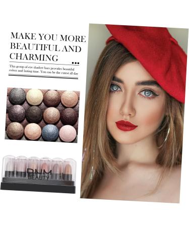 NOLITOY 2 Boxes 12 Shadow Box Eyeshadow Neutral Cream Shimmer Beautiful Eye Cosmetics Makeup Tools 1 count (Pack of 1) As Shownx2pcs - Buy Online on GoSupps.com