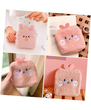 Anneome Mini Sanitary Napkin Pack Coin Purse - Cute Toiletry Bag & Make Up Organizer for Menstrual Hygiene - Buy Online on GoSupps.com