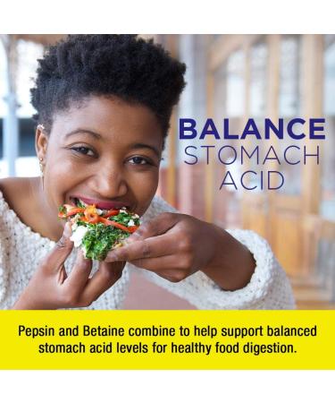 Nature's Life Betaine HCL 350mg - 100 Tablets for Digestive Support - Buy Online on GoSupps.com