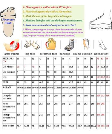 FZYUAN Men's Diabetic Shoes for Swollen Feet - Extra Wide Width Arthritis Orthopedic Footwear - Buy Online on GoSupps.com