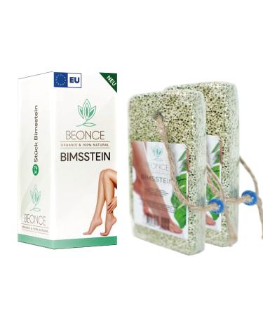 Bimsstein foot care corneal remover large -pored shrink coated practical suspension 8 different color options 2 pieces pumice stone for removing calluses and hard skin.Moss
