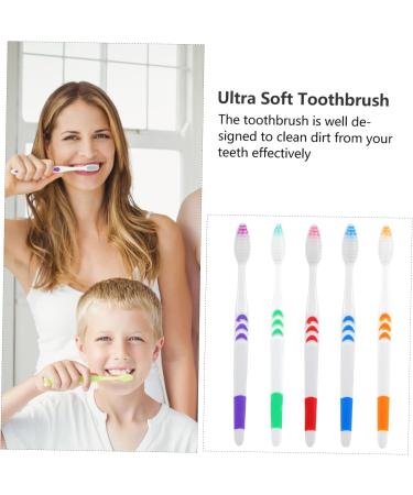 Hapinary 30ct Biodegradable Travel Toothbrushes - Eco-friendly Disposable Bamboo Toothbrushes for Kids & Adults - Oral Care Products - Buy Online on GoSupps.com