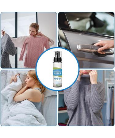 Static Remover For Clothes Anti Static Remover and Cling Eliminator | Portable Static Guard Travel Spray for Clothes Dresses Pants and Fibers Naysku - Buy Online on GoSupps.com