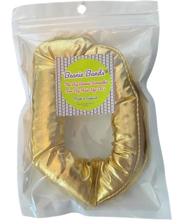 The Big Beanie Scrunchie for Big Hair Up Do's (Gold) - Buy Online on GoSupps.com