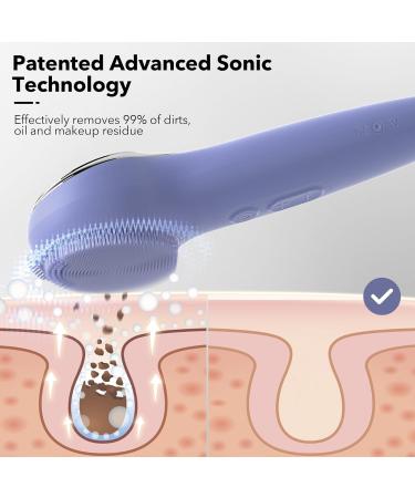 Alyfini Silicone Electric Facial Cleansing Brush - Waterproof Face Wash Scrubber & Blackhead Remover for Acne Exfoliating & Deep Cleansing - International Shipping Available - Buy Online on GoSupps.com