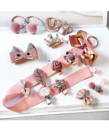 Buy Karlor 18-Piece Girls Hair Clips Set - Star Crown & Flower Hairpins for Toddlers | Perfect Gift for Baby Girls - Buy Online on GoSupps.com