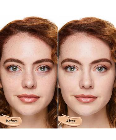 Air Cushion BB Cream Foundation - Mushroom Head CC Cream Concealer Makeup Base Water & Sweat-Proof Create Flawless and Natural Look for All Skin Types (Nude) - Buy Online on GoSupps.com