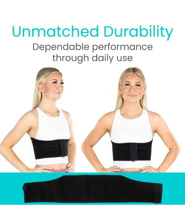 Vive Broken Rib Brace - Support Belt for Fractured Ribs | Post-Surgery Compression Wrap for Men & Women - Buy Online on GoSupps.com