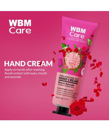 Natural Hand Moisturizer with Himalayan Pink Salt | Intensive Therapy Deep Nourishment & Protection | Chemical-Free Skin Care 30g - Buy Online on GoSupps.com