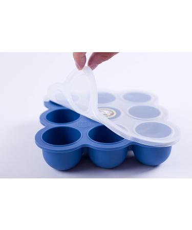 Nurture Naturals Blue Baby Food Storage Containers - Safe Durable & Eco-Friendly for International Shipping - Buy Online on GoSupps.com