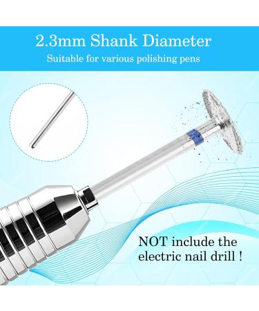 Jeffdad 3-Piece Nail Miller Bits Set | Professional Electric Foot File & Hard Skin Remover | Gel & Acrylic Nail Grinder | Durable 4.2 x 1 x 1 cm - Buy Online on GoSupps.com