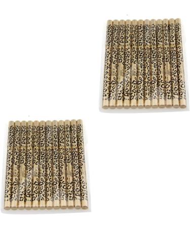 Angoily 2pcs Set 12pcs Brow Pencil Eyebrow Pen Eyeliner Pencil with Brush Iron Tube Double Head - Buy Online on GoSupps.com