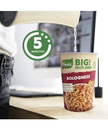Knorr Pasta Snack - Bolognese Cheese Cream & Mushroom Cream Sauce | 24 Instant Pasta Cups | Ready in 5 Minutes - Buy Online on GoSupps.com