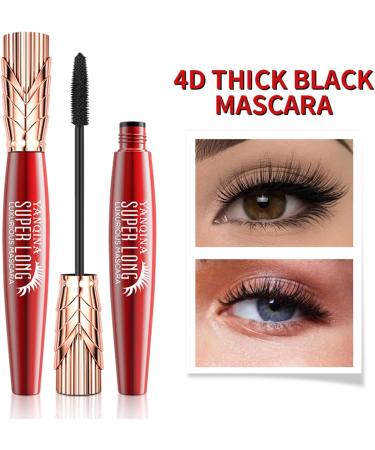 Waterproof Lash Mascara Long Curling Lengthening and Volumizing Mascara for Eyelash Extensions Waterproof Mascara Black - Buy Online on GoSupps.com