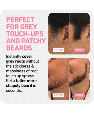 BOLDIFY Hairline Powder - Root Touch Up & Hair Fibers for Thinning Hair - Dark Auburn - Buy Online on GoSupps.com