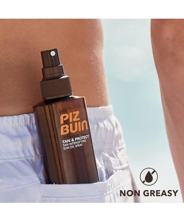 Piz Buin Tan and Protect Oil Spray SPF15 150ml - Sun Protection for a Beautiful Tan - Buy Online on GoSupps.com