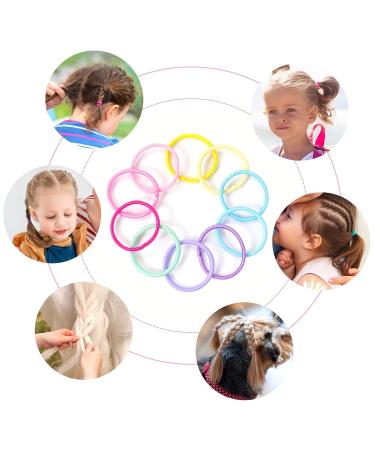 Qufiiry 320-Piece Colorful Hair Ties for Girls - 2mm Small Elastic Hair Bands & Ponytail Holders - Perfect Hair Accessories for Children - Buy Online on GoSupps.com