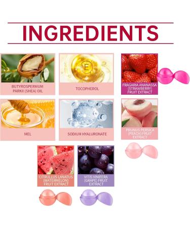  Cynamus Smooth Moisturizing Lip Balm for Exfoliating Lips Lip Mask Repair Dry and Peeling Lips Lip Mask Fine Lines Lightening and Lip Care (Watermelon) - Buy Online on GoSupps.com