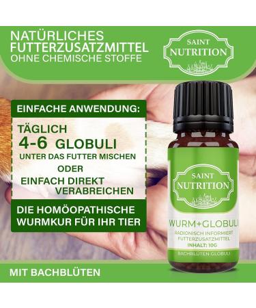 Saint Nutrition Delight Globules - Natural Worm Treatment Alternative for Dogs & Cats | 10g | Premium Animal Nutrition - Buy Online on GoSupps.com