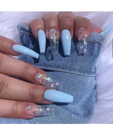 Star Colorful Confetti Sticker Nail Art Mermaid Sequins Nail Glitter - Buy Online on GoSupps.com