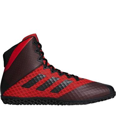 adidas Men's Mat Wizard 4 Wrestling Shoe 6.5 - Red/Black - Lightweight and Durable - Buy Online on GoSupps.com