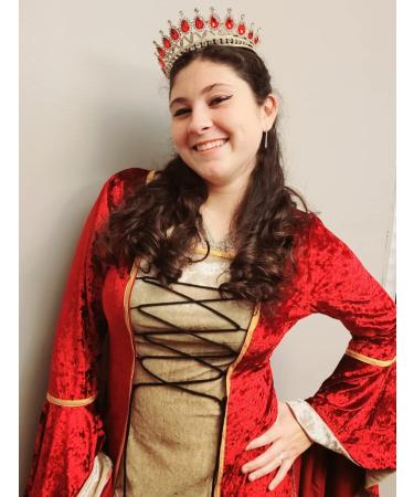 Red Tiaras and Crowns for Women - Bridal, Wedding, Princess, Party Headpiece - Buy Online on GoSupps.com