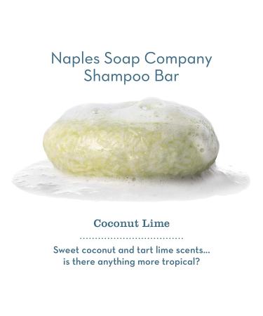 Natural Solid Shampoo Bar | Paraben & Alcohol-Free | Handmade Coconut Lime | pH Balanced | Eco-Friendly Hydrating Haircare | 50-75 Uses - Buy Online on GoSupps.com