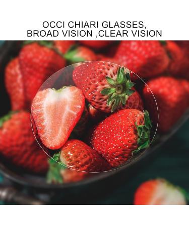 Buy OCCI CHIARI 4 Pack Blue Light Blocking Reading Glasses | UV Filter Computer Readers for Men & Women - 3.5x (Black Brown Gray Red) - International Shipping Available - Buy Online on GoSupps.com