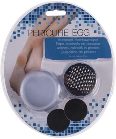OOTB Horn Sucker Pedicure Egg - 6cm Multi-Coloured Plastic Foot Care Tool for Smooth Feet | International Shipping Available - Buy Online on GoSupps.com