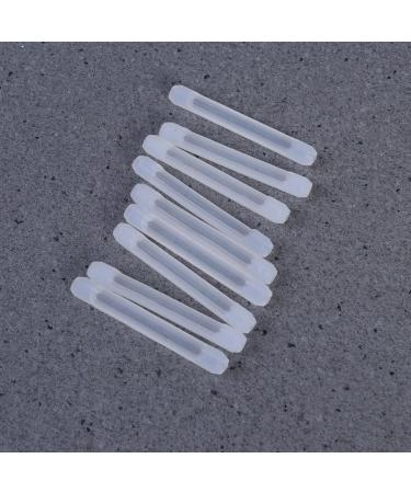 ROSENICE 5 Pairs Silicone Anti-Slip Covers for Glasses & Sunglasses - White | Comfortable & Durable | International Shipping Available - Buy Online on GoSupps.com