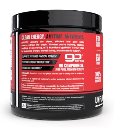 MTS Nutrition goBHB Exogenous Ketones Powder goBHB Ketone Formula for Energy & Focus - Buy Online on GoSupps.com