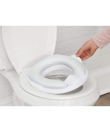 Regalo 2-in-1 Potty Training Kit with Flushing Sound | Grow with Me Design | On-the-Go Portability | Removable Transition Seat | Soft Foam Seat | White - Buy Online on GoSupps.com