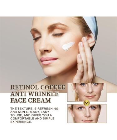 Hydrating Retinol Caffeine Anti-Wrinkle Cream & Eye Cream for Dark Circles - 3 PCs | Best Moisturizer for Youthful Skin - Buy Online on GoSupps.com