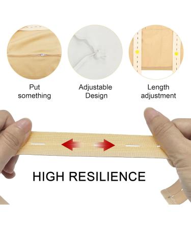 Buy Eupsiiu 2-Piece Reusable Castor Oil Pack Wrap Kit for Belly & Neck - Adjustable & Comfortable - Buy Online on GoSupps.com
