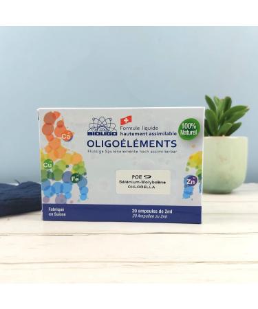 POE N 9 - Micronutrient preparation - Detoxification - Chlorella - 20 ampoules of 2 ml - Bioligo - Buy Online on GoSupps.com