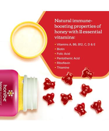 Honibe Melatonin Sleep Support Gummies & Multivitamin Gummies Nutritional Supplement + Gummies - Buy Online on GoSupps.com