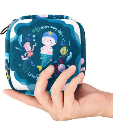 Multicoloured Fish Makeup Bag for Women and Girls - Travel Cosmetic Organizer with Zipper Pouch - Buy Online on GoSupps.com
